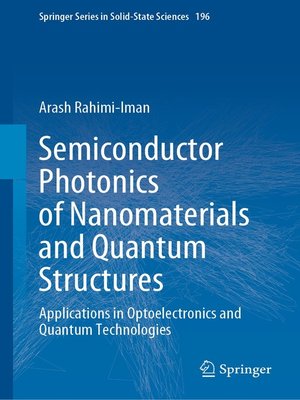 cover image of Semiconductor Photonics of Nanomaterials and Quantum Structures